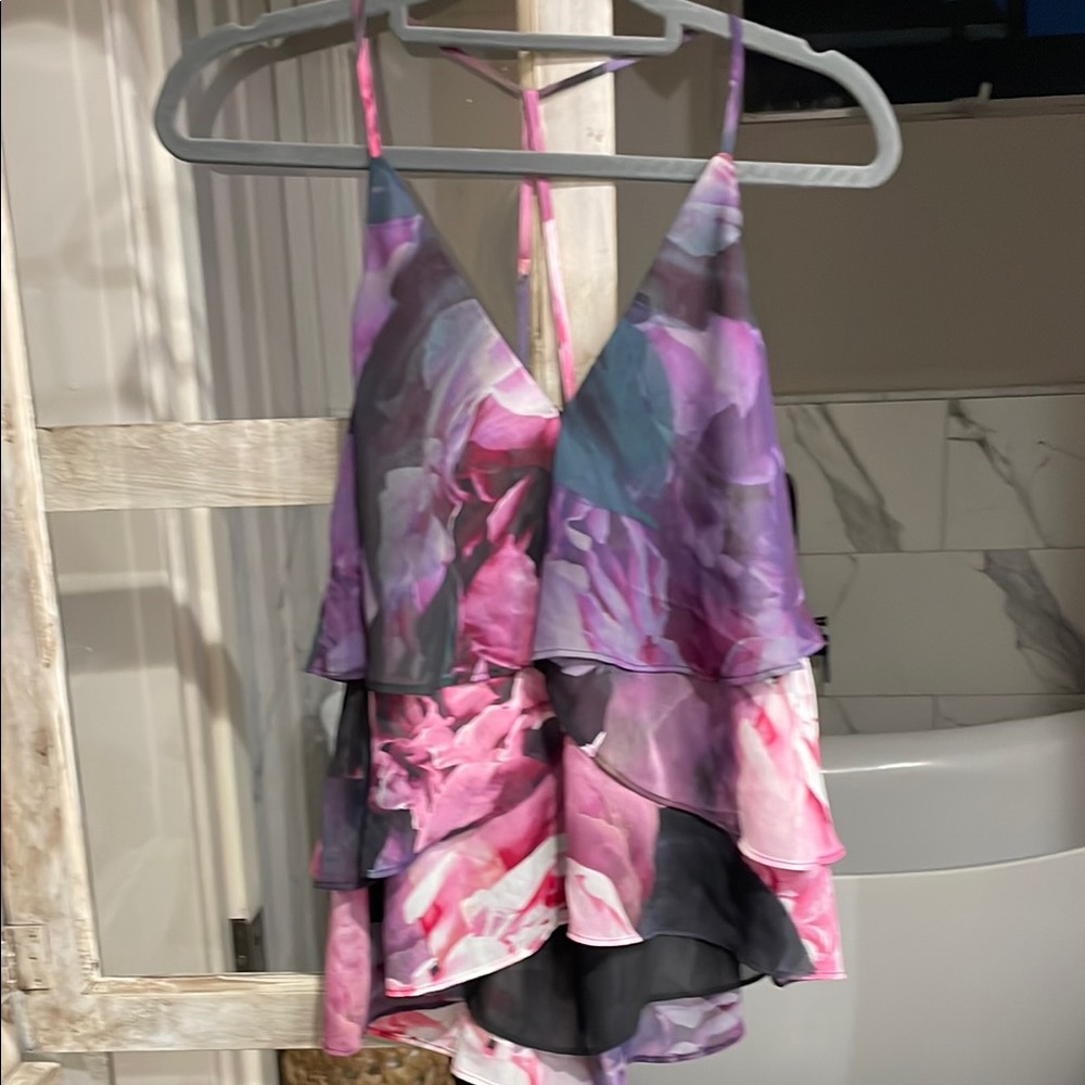 Floral Layered Camisole Top